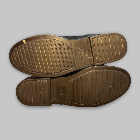 Coach Signature Monogram Black Rain Boots – Women’s Size 8B - Picture 6 of 6